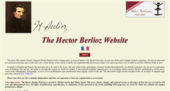 Desktop Screenshot of hberlioz.com